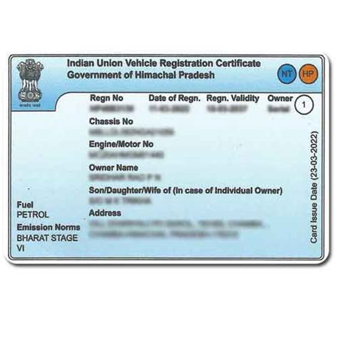 convert paper rc book to smart card|Vehicle Registration Certificate : Know h.